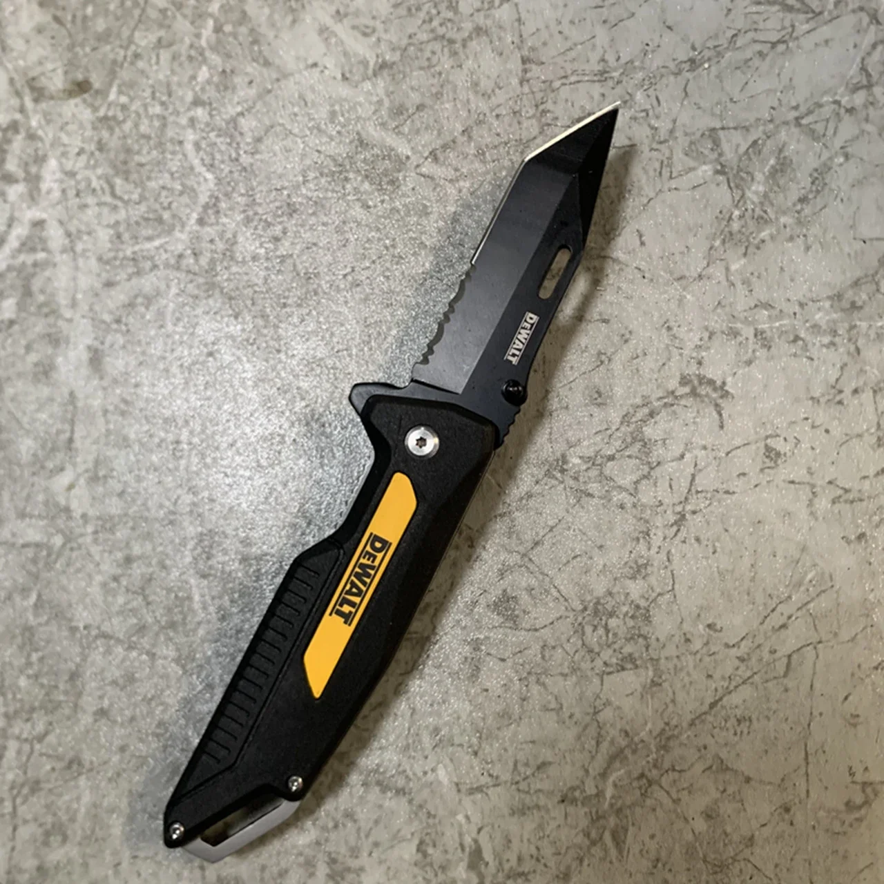 Dewalt DWHT10910 cuchillo de bolsillo con rodamiento de bolas, herramienta de utilidad, plegable, cortador de madera