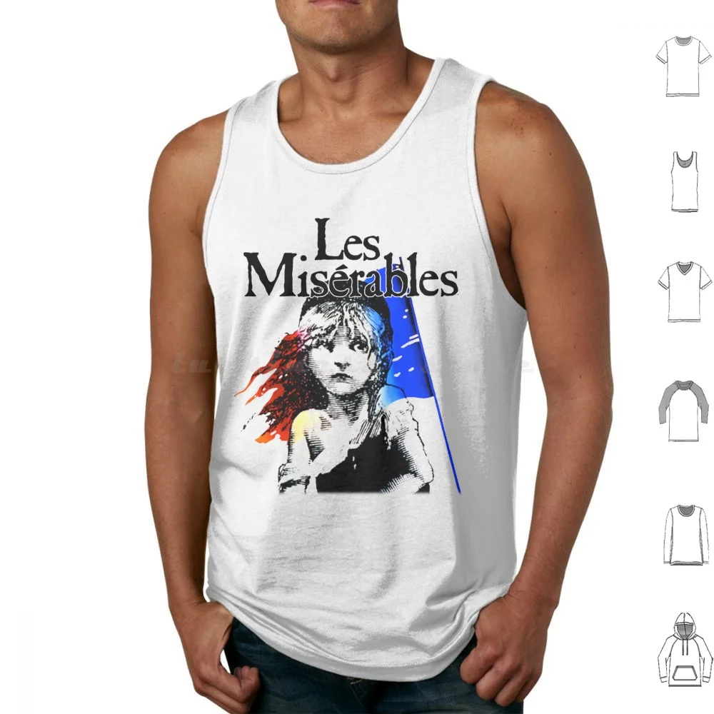 Les Miserables ( Black ) Tank Tops Vest Sleeveless Les Miserables Les Misérables Vintage Les Miserables Les Miserables