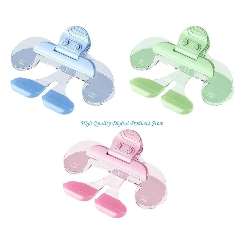 U2JE Playful Creative Book Clamp Paperclip Light Weight Label Planner Book Clip Bookmarks Pages Holders For Textbooks Notebooks