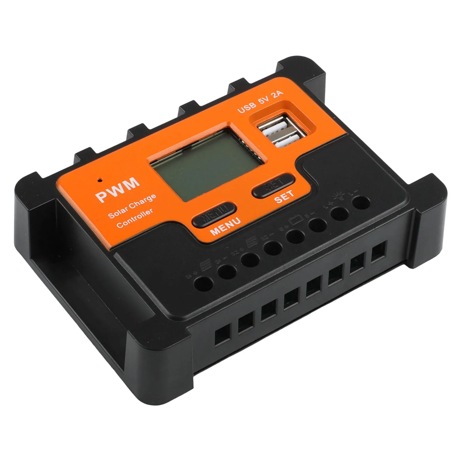 

Simplified Power Management Robust 20A Solar Charge Controller Equipped with HD Display and Multiple Charging Options