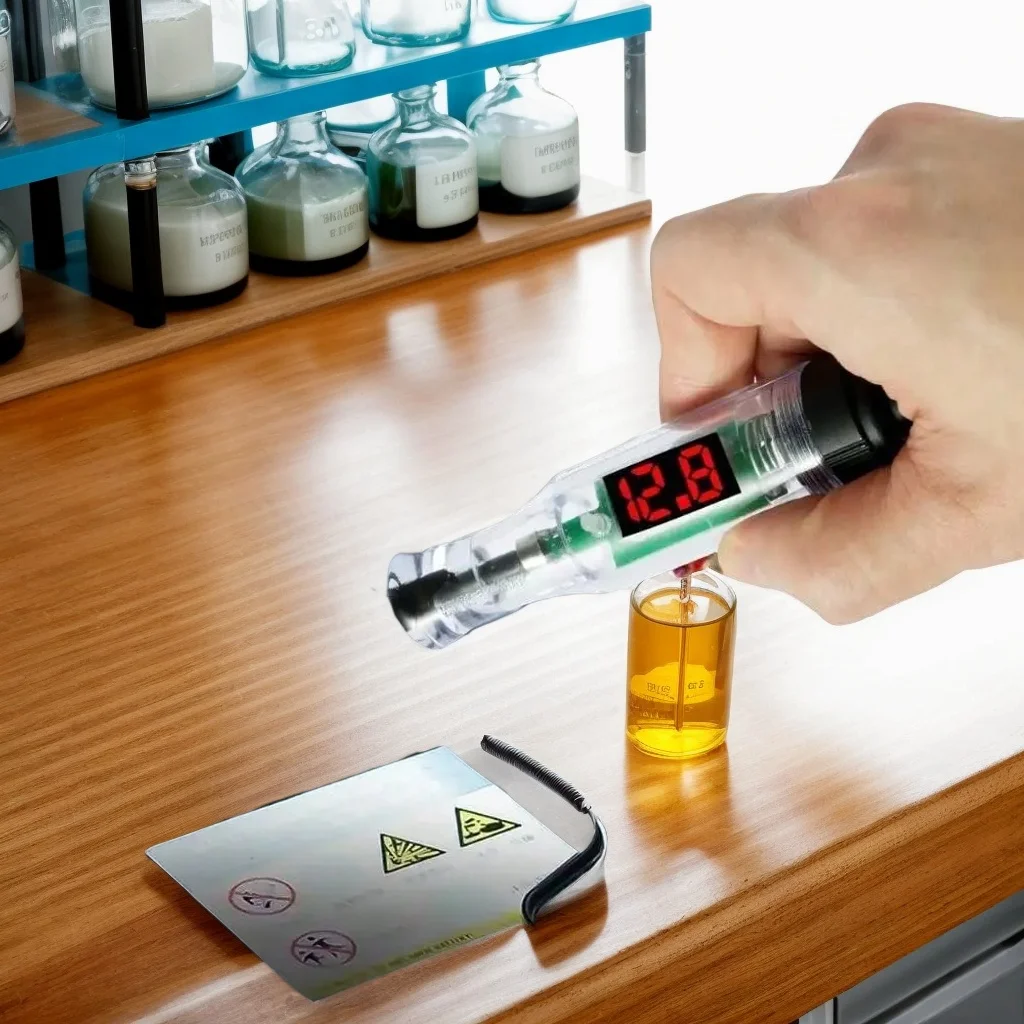 

Тестер цепей постоянного тока 6 В-24 В - ручка с длинным зондом цифрового дисплея для диагностики и ремонта грузовиков