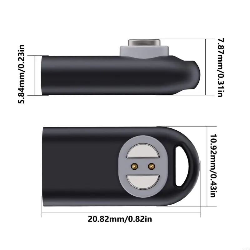 สําหรับ HAYLOU PurFree BC01 หูฟัง Magnetic Charger สายไฟอะแดปเตอร์ USB Fast CHARGING CABLE Bracket Station ทนทาน