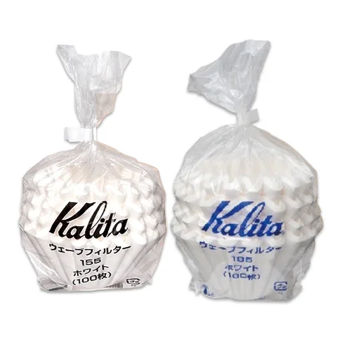 

Original Kalita 5585 White Bleached Coffee Filter Paper Cake Cup 00 eets Coffee Brewing Accories Dining Table Utensils