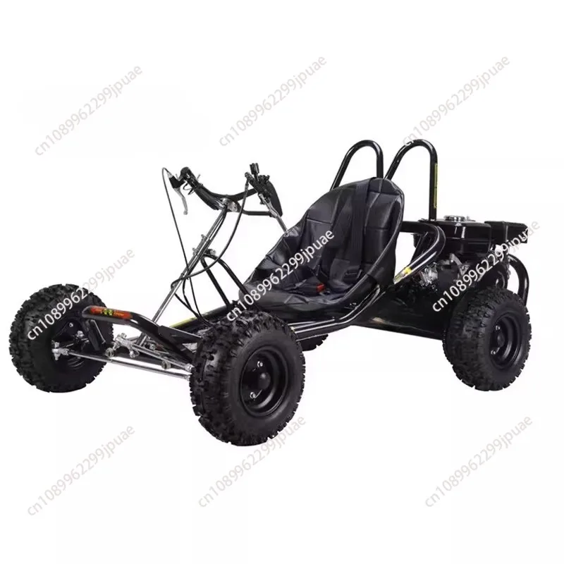 168CC Modified Drift Kart Quad Bike Off Road Racing Vehicle Single Seat Go Kart