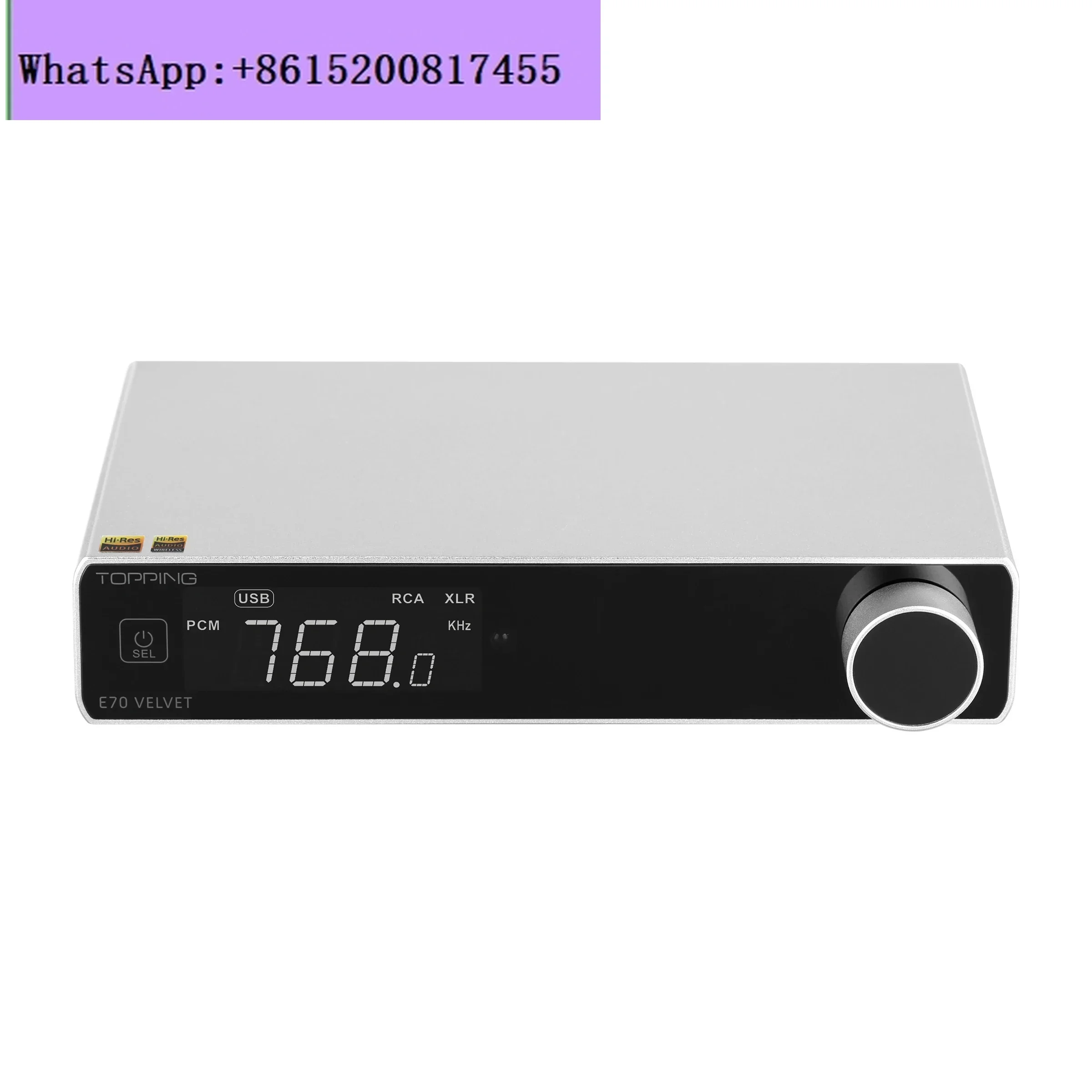 

New TOPPING Extension E70 VELVET Fever Audio AK4499EX Decoder DAC Bluetooth 5.1