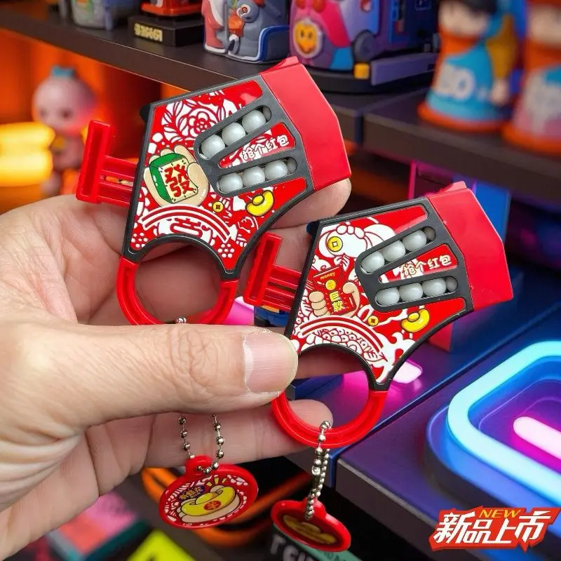 Fingerfeuerte Kanone Cooles serielles Spielzeug für Jungen und Mädchen Fingerornament Intelligenz-Seriellspielzeug für Kinder Festival-Party-Geschenke – Detail 3