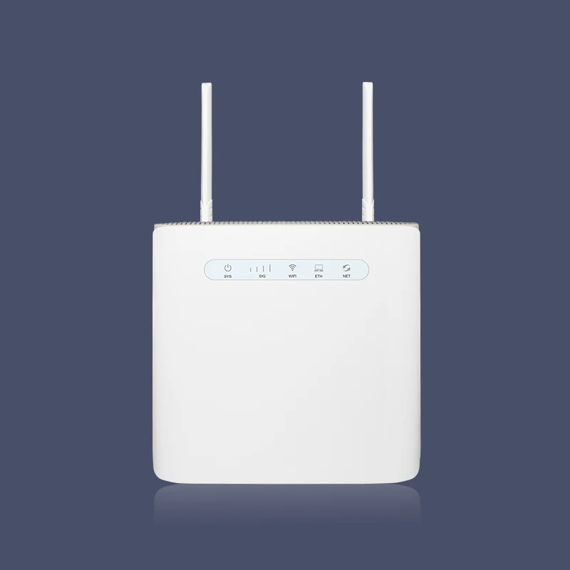 رخيصة 4G Cpe اللاسلكية Lte راوتر 300Mbps فولت Rj11 32 مستخدم مودم 3G موبايل واي فاي راوتر مع فتحة لبطاقة Sim