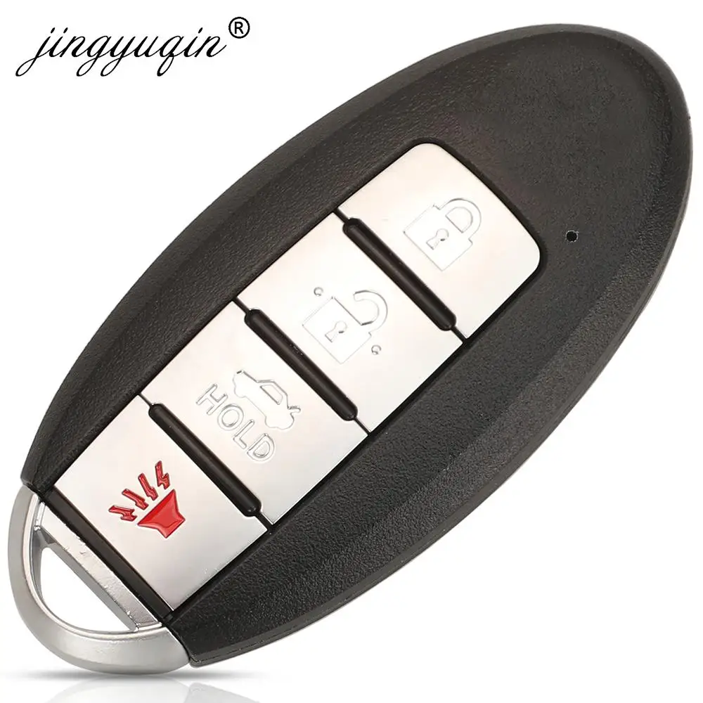 Jingyuqin S180144801 KR5TXN1 bezkluczykowy inteligentny kluczyk samochodowy z pilotem do Nissan Altima Versa 2019 2020 433MHz 4A Chip Fob 285E3-6CA1A