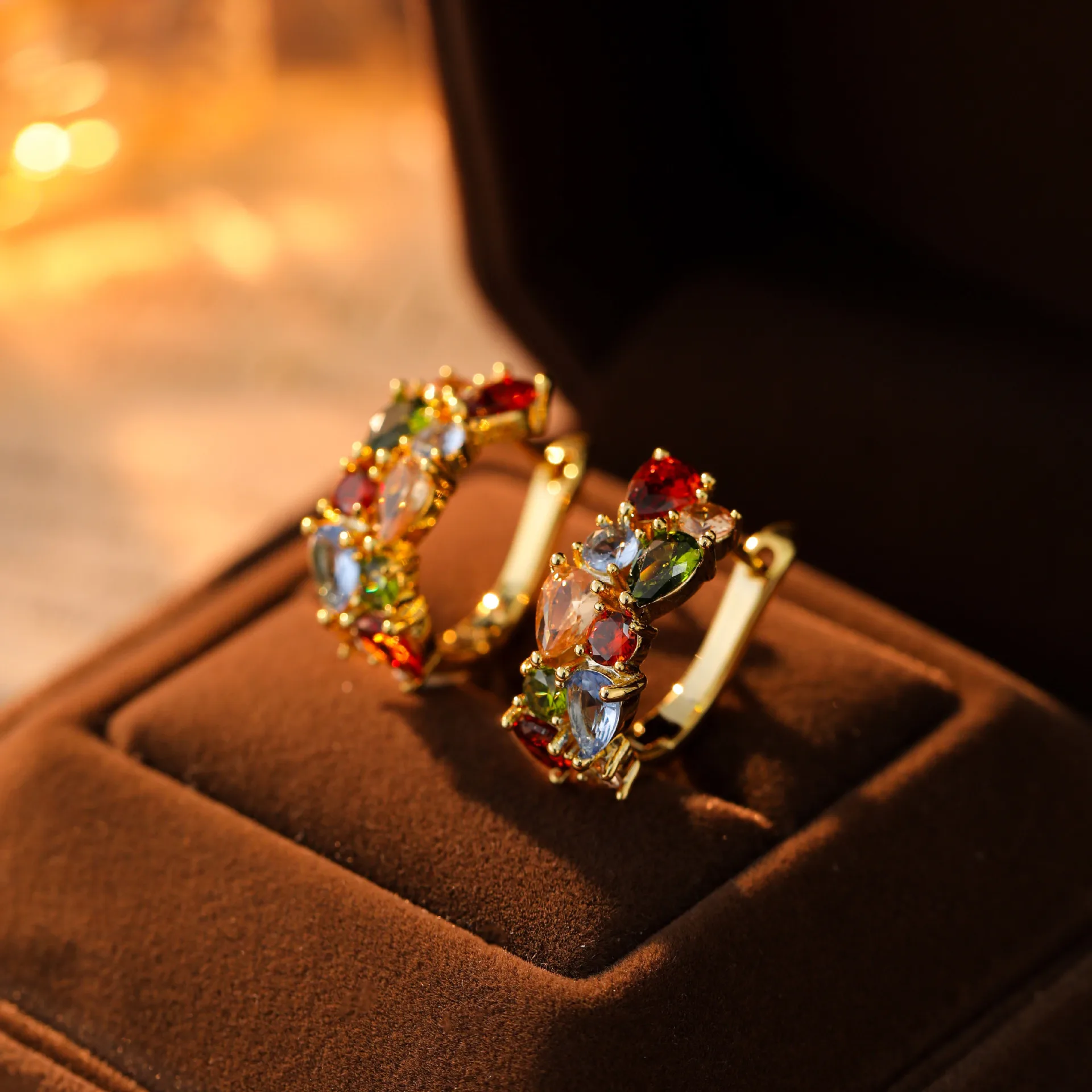 Women'S Accessories New Look - Zircon U-shaped earrings for women -