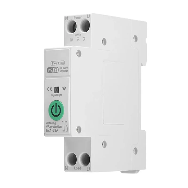 

AT43-Power Metering Wireless Remote Control Switch Over Current Under Voltage Protection