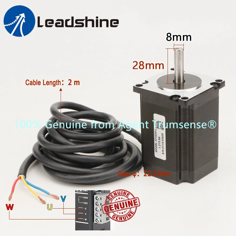 بشكل أساسي لآلة النقش بالليزر Leadshine السائر سائق 3DM580S 3 المرحلة خطوة المحرك 573S09 15 -L 573S10 20-LS اختياري للعتاد #5