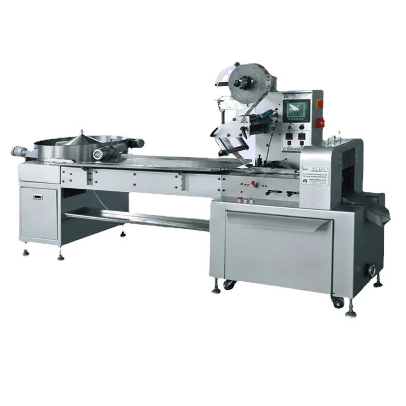 Molar biscuit filling automatic sealing packaging machine