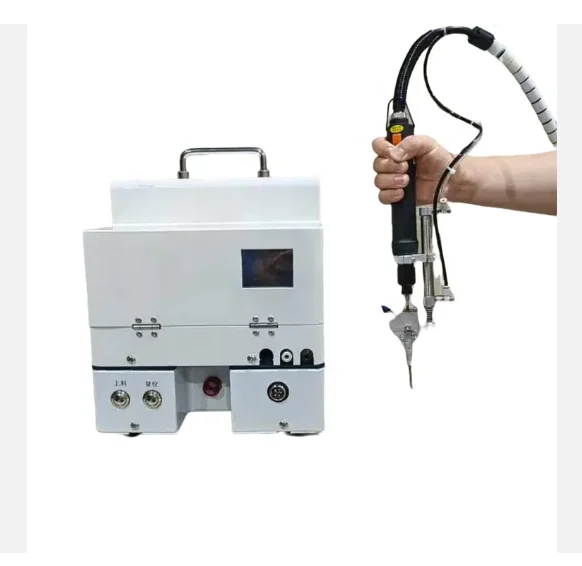 Intelligent Electric Screwdriver Locking Screw Machine, Handheld Screw Locking Machine for Door, Window and Plug Installation