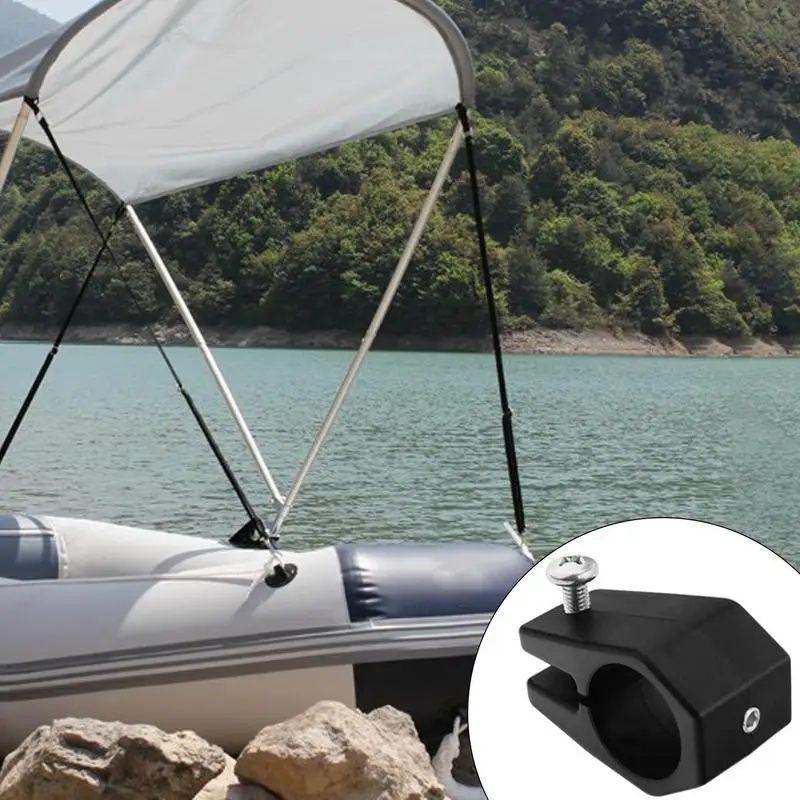 

Durable Nylon Jaw Slide Clamp Bimini Top Hinged Slide Fitting Hardware Marine Boat Yacht With 2 Stainless Steel Mounting Screws