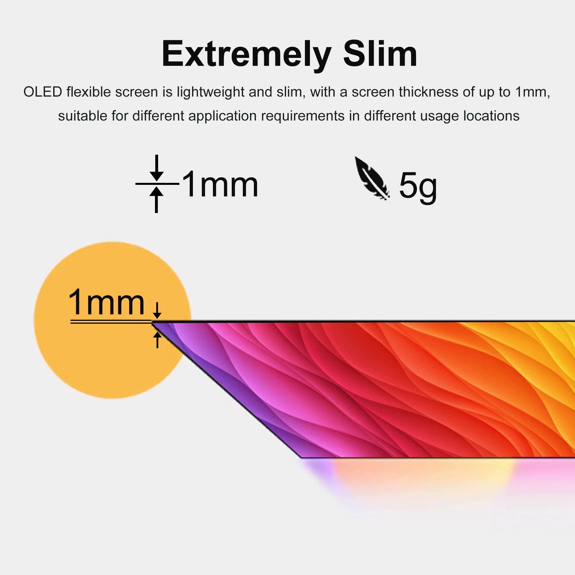 Гибкий дисплей Wisecoco 2K OLED, 6 дюймов, IPS 2880x1440 AMOLED, Ультратонкий фотоэкран с драйвером типа C HDMI