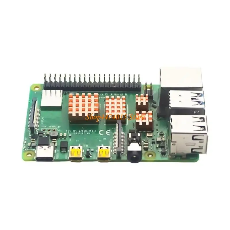 Disipadores térmicos cobre K1AA para RPI 4B desarrollo placa desarrollo Disipación calor eficiente 4 PCS