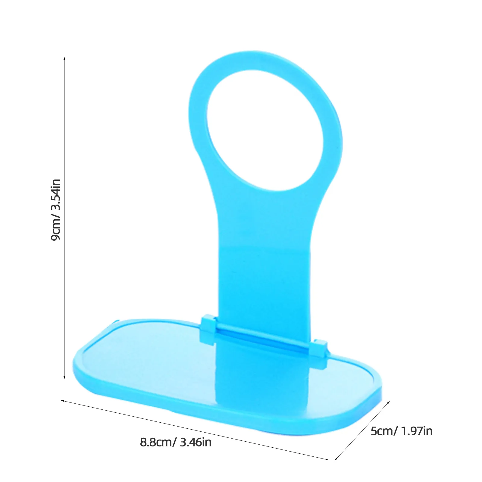 8Pcs Folding Wall Phone Hook Lightweight Portable Charging Support Stand for Smartphones Tablets Cameras Mp3 Players Home Office - view 6