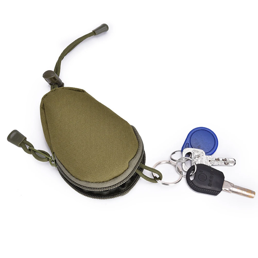 

2pcs Multifunctional Pouches Durable Storage Bag Portable Water Resistant Key Holder For Outdoor Compact Lock Key Case Dustproof