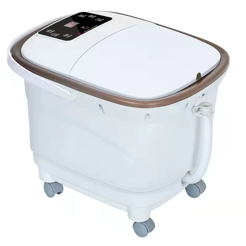 

Drop Shipping SPA MachineNewest Deepest Heated Massage Washing Basin Foot Spa Electric Plastic Foot Steam Bath