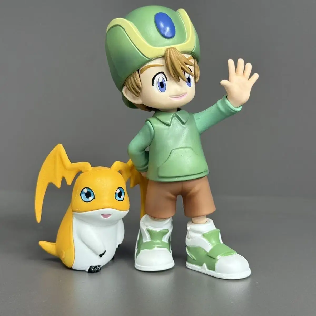Anime digimon aventura 5-11cm takaishi takeru figura patamon figuras de ação pvc coleção modelo brinquedos crianças presentes
