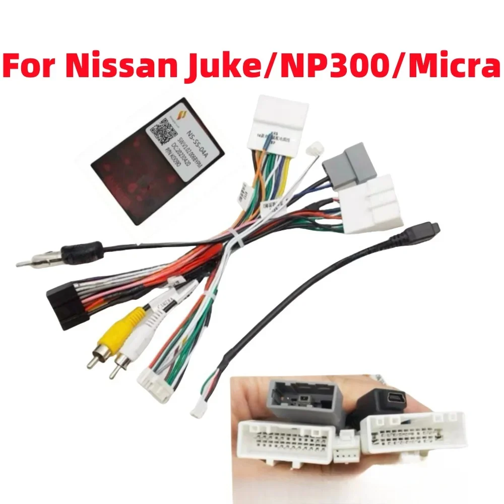 

Canbus Box NS-SS-04A for Nissan Qashqai/Teana/Kicks/ X-Trail/ NP300/ Rogue/ Support 360 Camera Function for16Pin Android Radio