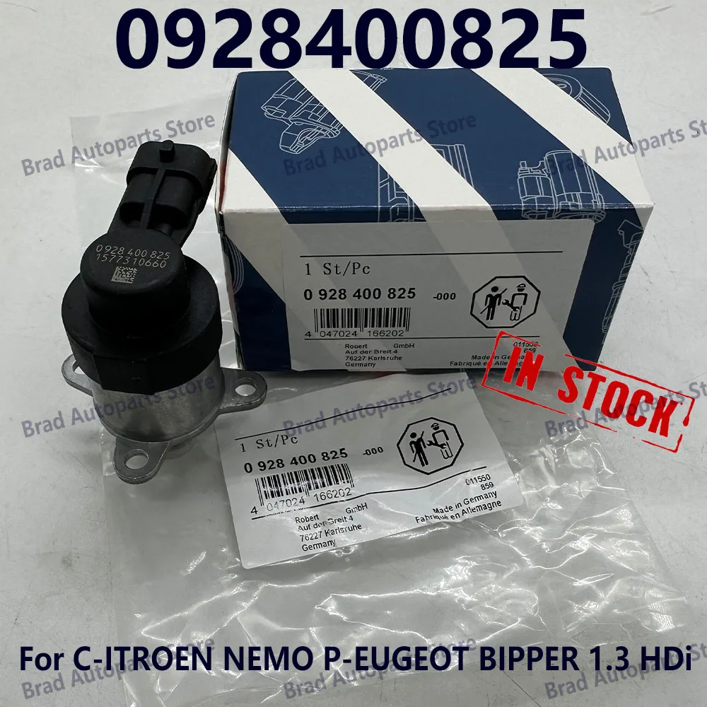 

0928400825 Fuel Pressure Pump Regulator Inlet Metering Control Valve 928400825 For C-ITROEN NEMO P-EUGEOT BIPPER 1.3 HDi