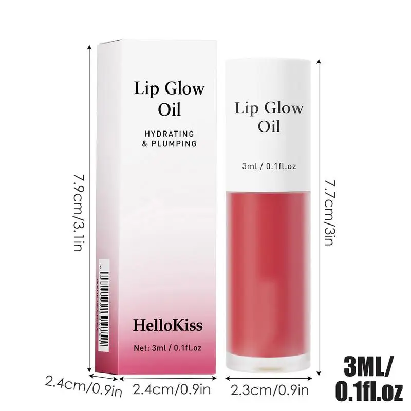 Hydrating Lip Glow Oil Nourishing Lip Balm Long Lasting Transparent LipOils Plumping Lip Gloss Lipstick Makeup Care Moisturizing