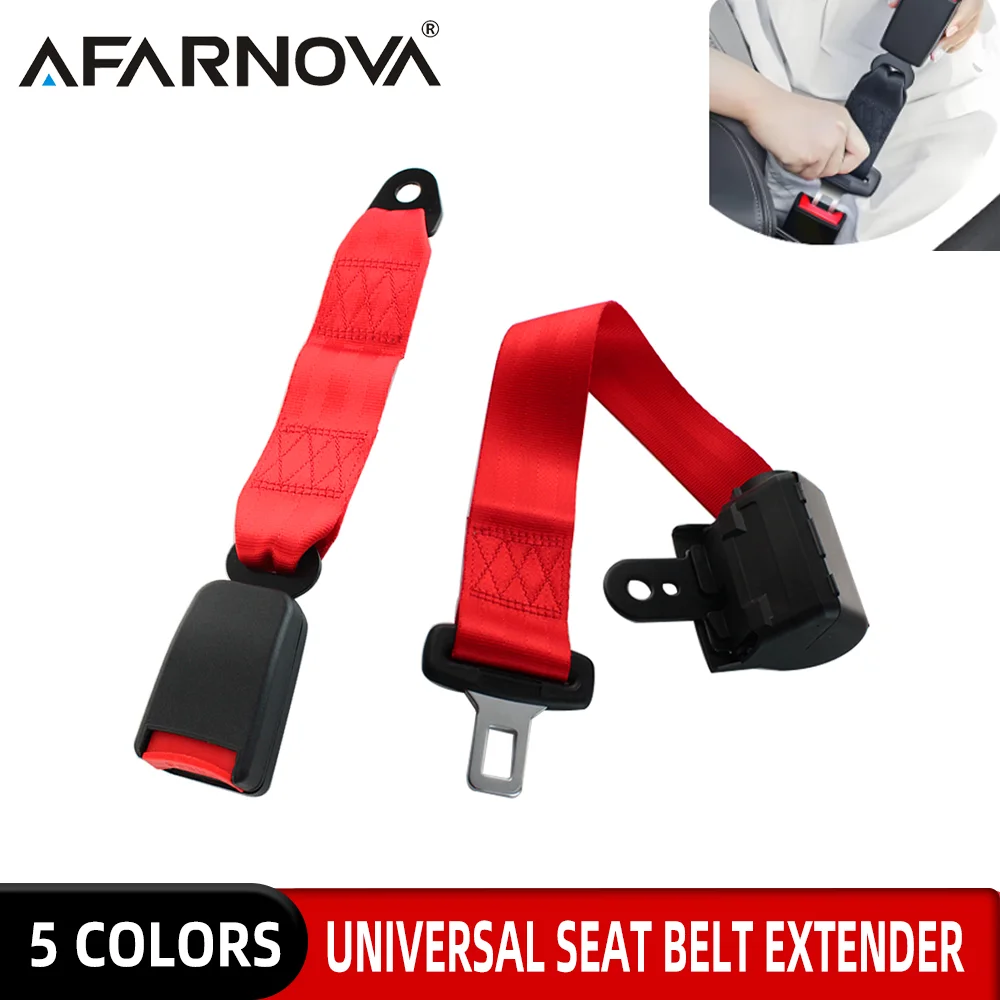 

Universal 2 Point Car Safety Belt Extender Car Interior Limit Extension Belt Safety Plug-in Belt Bayonet Connector For 120CM