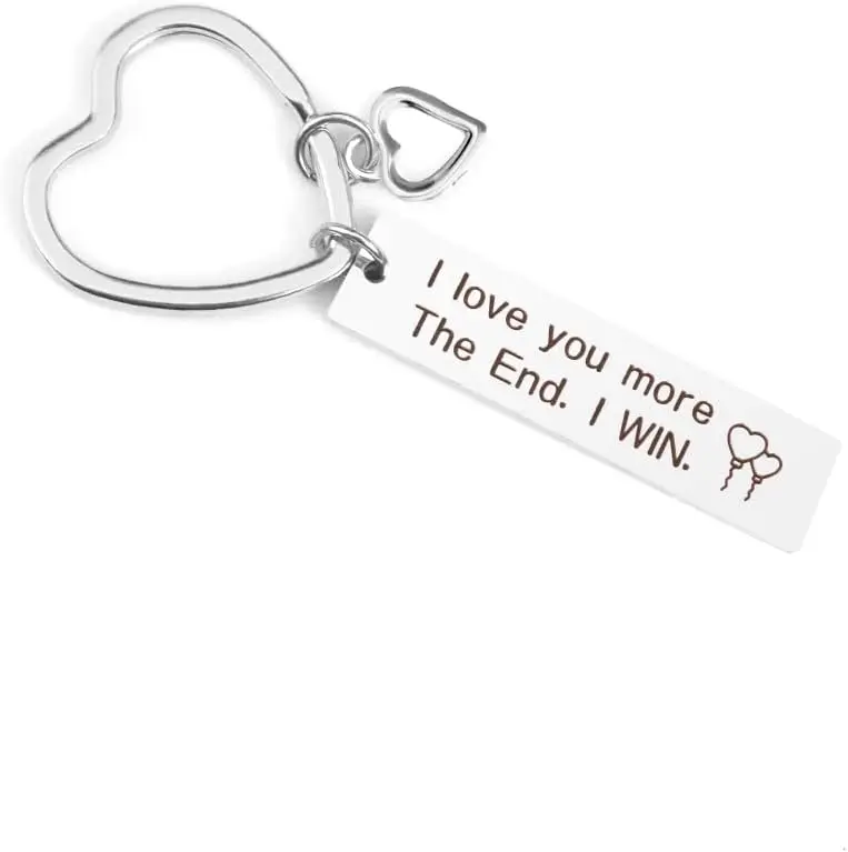 Valentines Day Gifts for Him Boyfriend Gifts Girlfriend Boyfriend Keychain Couples Gift Ideas Love Keyring I Love You Gift