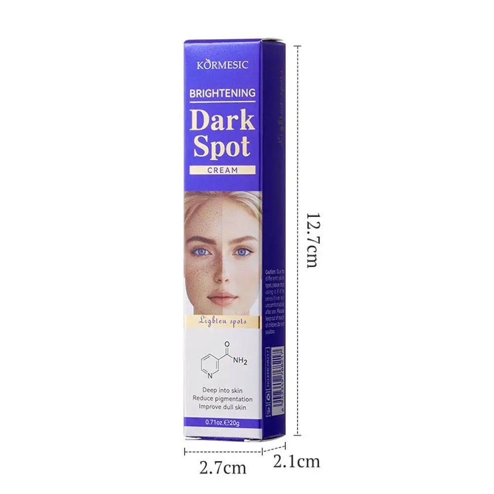 Brightening Dark Spot Corrector Cream 20g Salicylic Acid Amino Acid Formula, Fades Pigmentation Melasma, Refines Pores