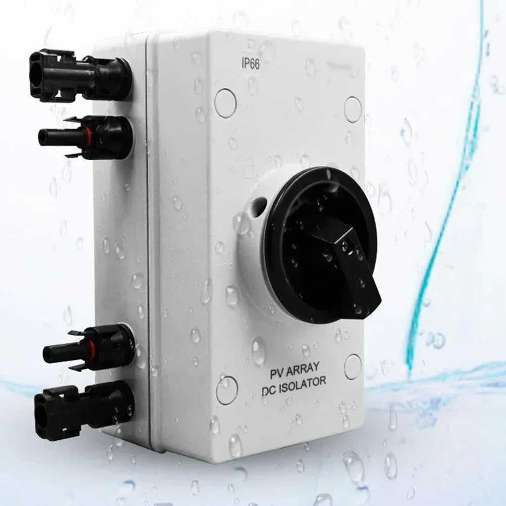 Electrical Switch Marine Isolation Switch Black white DC Isolating Switch Design Insulation Voltage 1500V Energy Control System