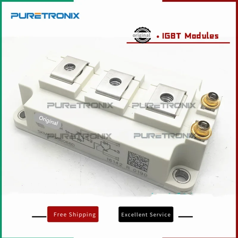 SKM400GB066D SKM600GB066D SKM300GB063D SKM400GB07E3 SKM600GB063D Novo Módulo De Alimentação Original