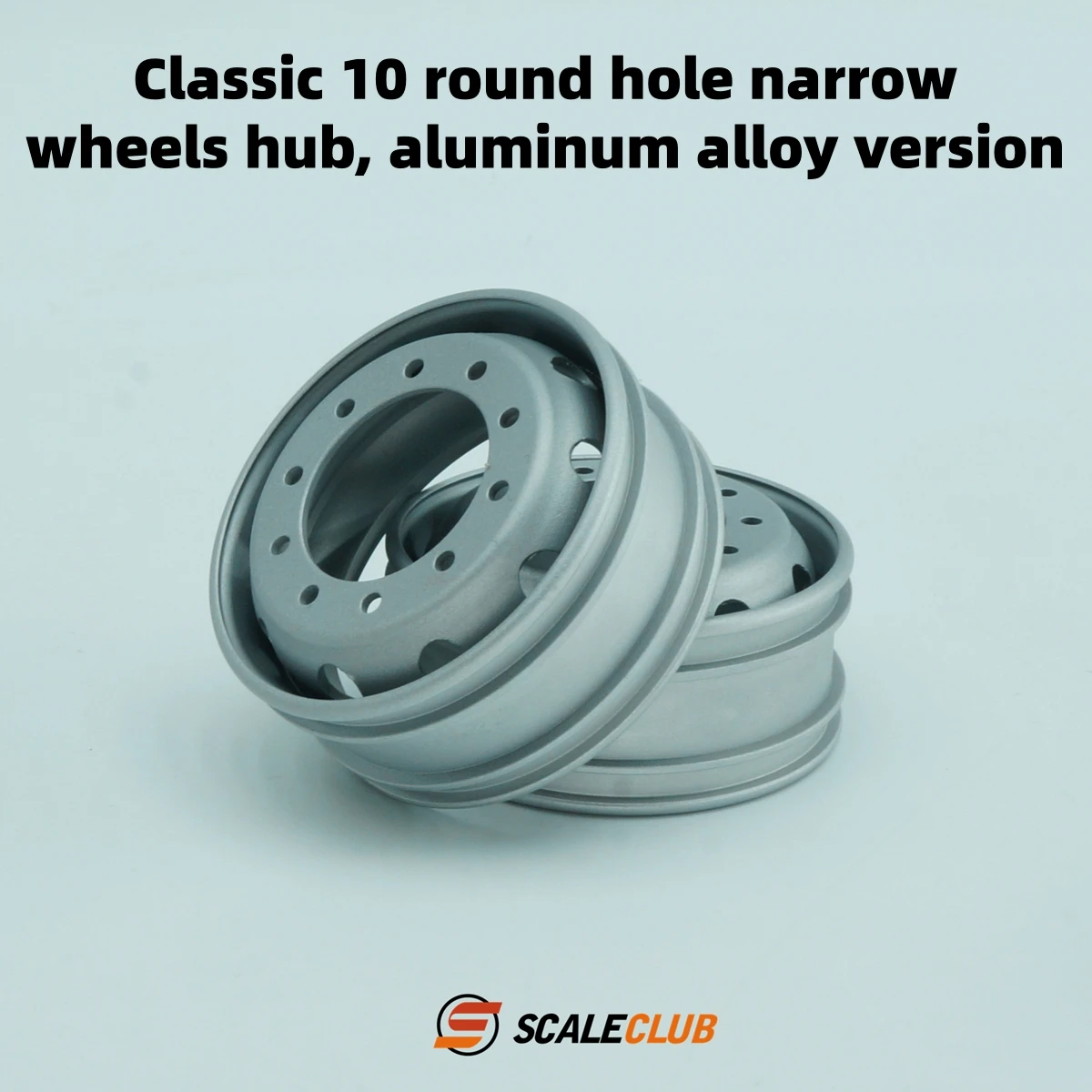 1 paire de moyeux de roue avant larges et étroits, mise à niveau pour Tamiya RC SCANIA 1/14 S VOLVO BENZ Romote Control remorque benne pièces de jouets