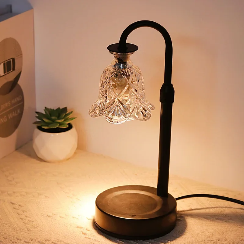 

Aromatherapy Lamp for Relaxing Atmosphere Wax Melting Timed Fragrance Expansion Fireless Bedroom Lamp Home Decor Lighting