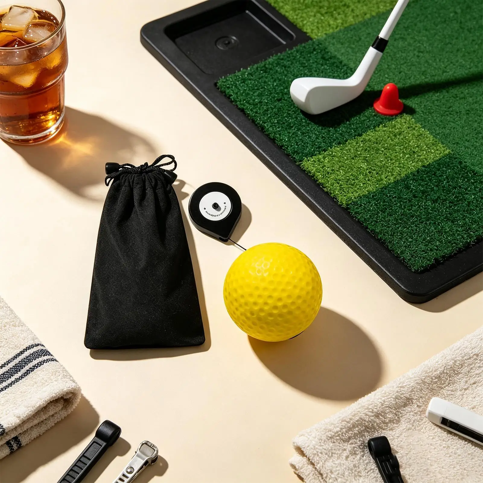 Golf Head Stability Training Tool Portable Retractable Head Correction Practice Golf Training Accessories Improves