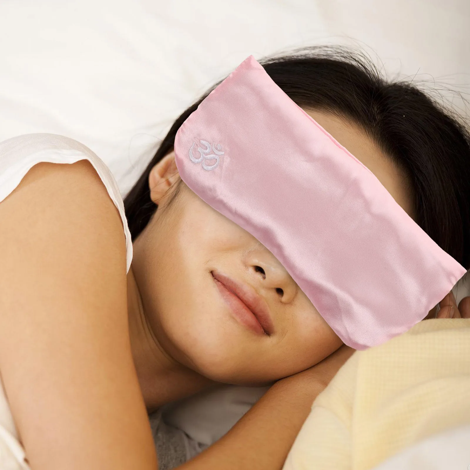 

Heated Eye Pillow Comfortable Sleeping Eyepatch Relaxation Devices Lavender Cassiae Block Light Yoga Meditation