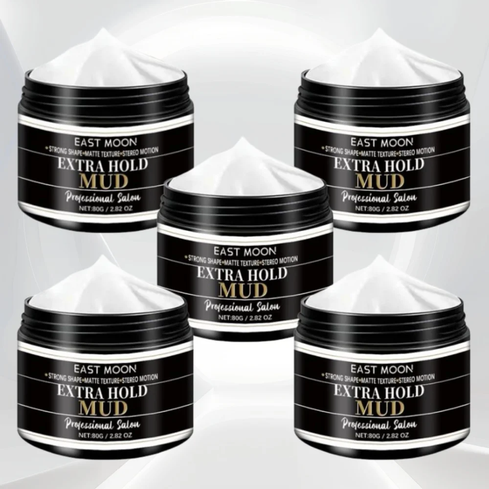 

1/2/3/5 шт. кератиновый крем для укладки волос, сильная фиксация, уменьшение вьющихся волос, разглаживание, улучшение вьющихся волос, 80 г, грязь для укладки волос для мужчин