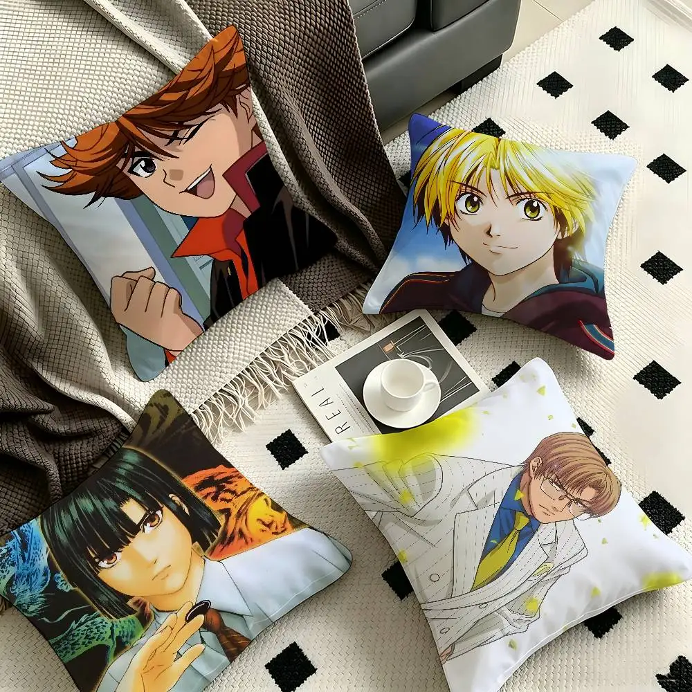 1pc Hikaru No Go Pillow Case Fashion Square Pillowcase Bedroom Sofa Room Ins Decoration Leisure