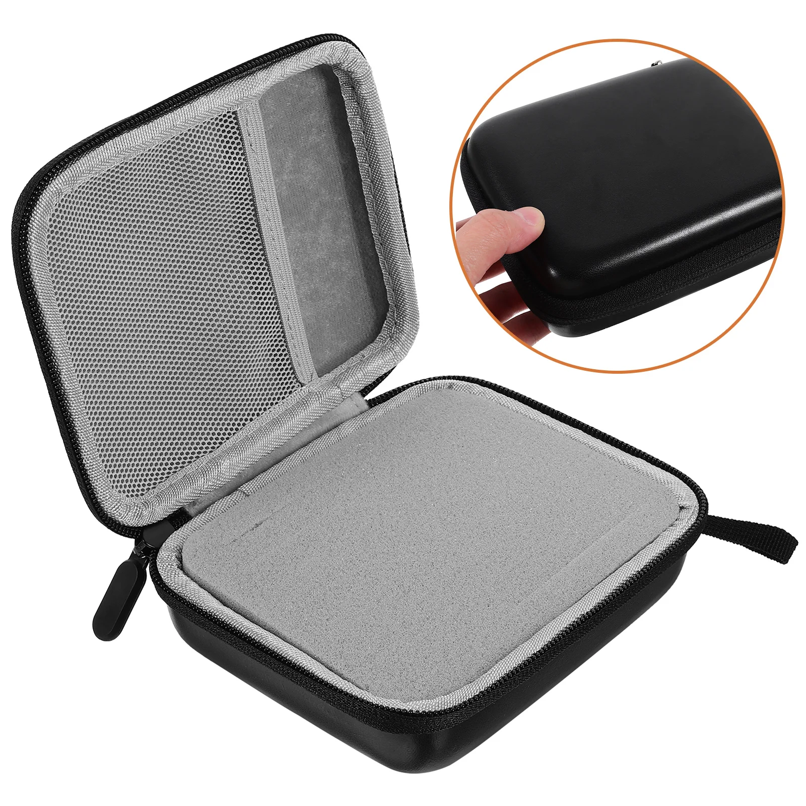 

Stylish Picks Holder Case Large Capacity Pu Organizer Bag Portable Bass Pick Holder For Acoustic Bass Ukulele Guitar