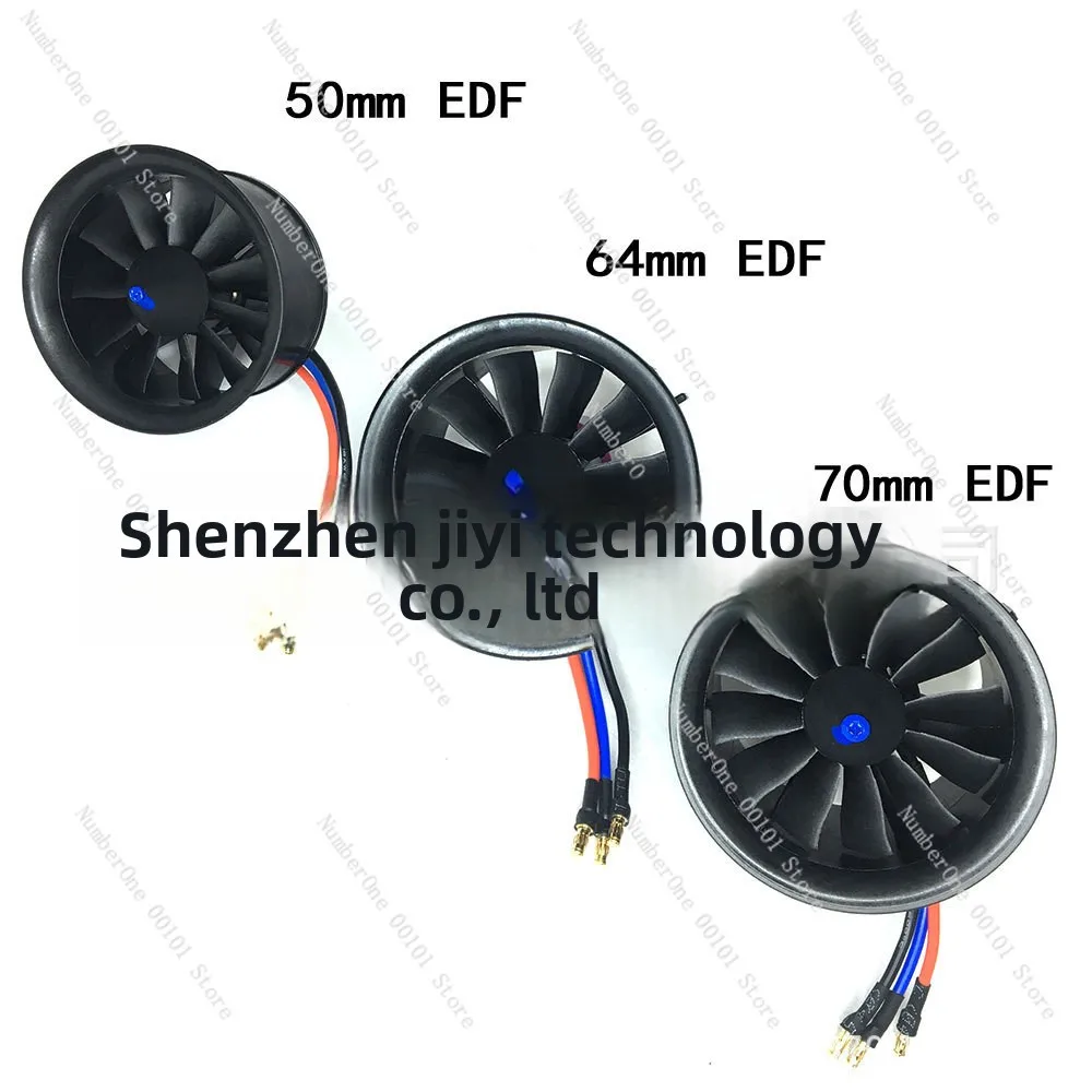 Fixed wing duct motor 50mm 64mm 70mm 90mmedf with 40a/50a/80a/125a esc