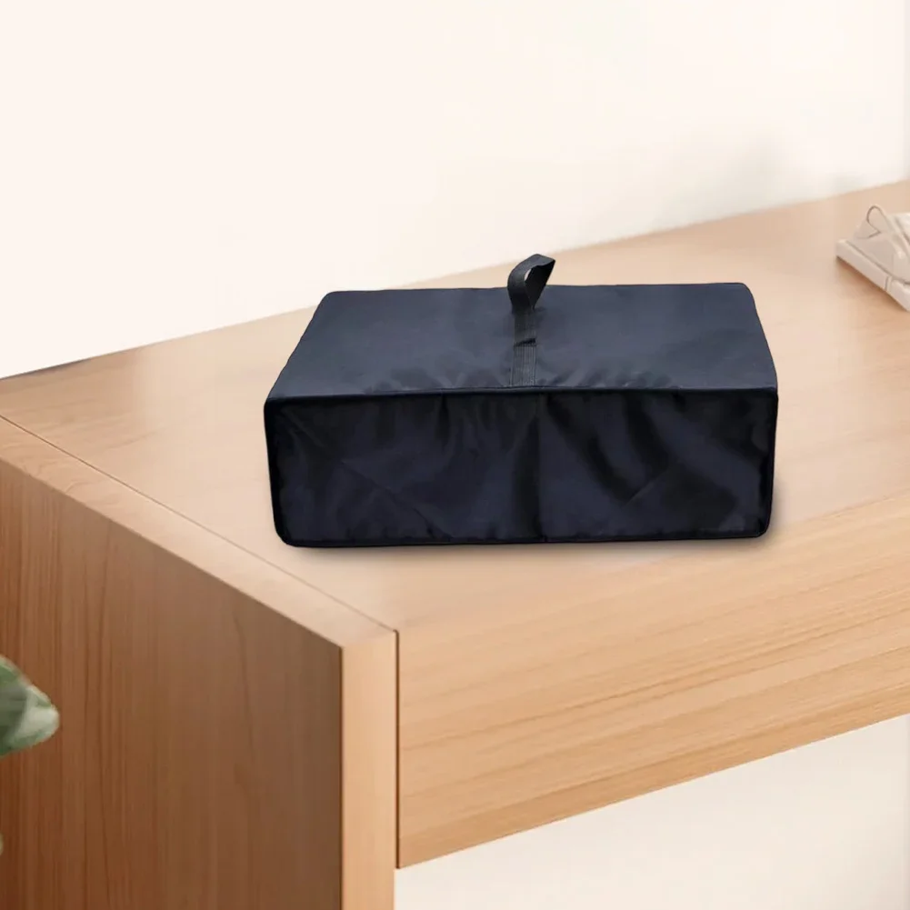 Vinyl Record Player Dust Cover With Foldable Design Waterproof Scratch Resistant Oxford Cloth Turntable Protector 189x1575x67