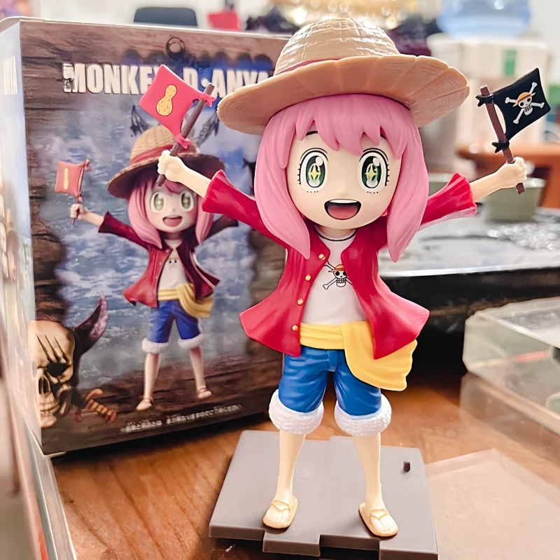 16cm Spy X Family Anya Forger Anime Figurine Cos Luffy Figure Series Pvc Statue Action Figures Collection Model Decoration Gifts