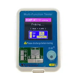 MTT-V1 multimetro ad alta precisione ESR Meter Transistor Tester Display a colori triodo a diodi TFT