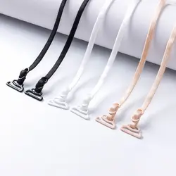 2PCS/pair Women Slip Resistant Bra Straps Women Double Shoulder Elastic Brassiere Lady Bra Strap Accessories Lingerie