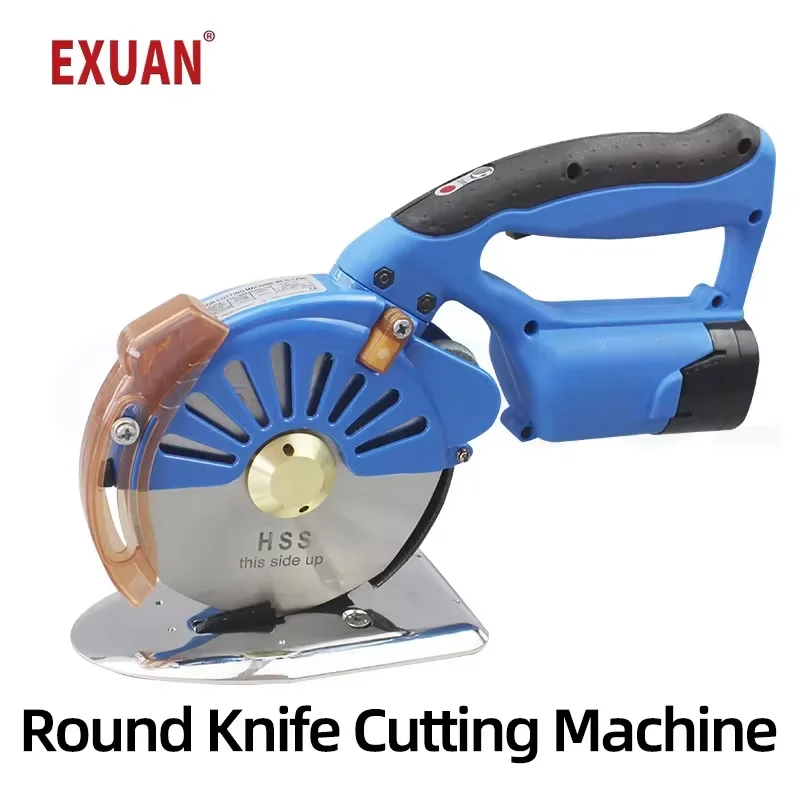 100-125MM Circular Saw Rotary Cutting Machine Electric Circular Knife Cutting Machine Cutting Fabric and Leather Crafts Tools