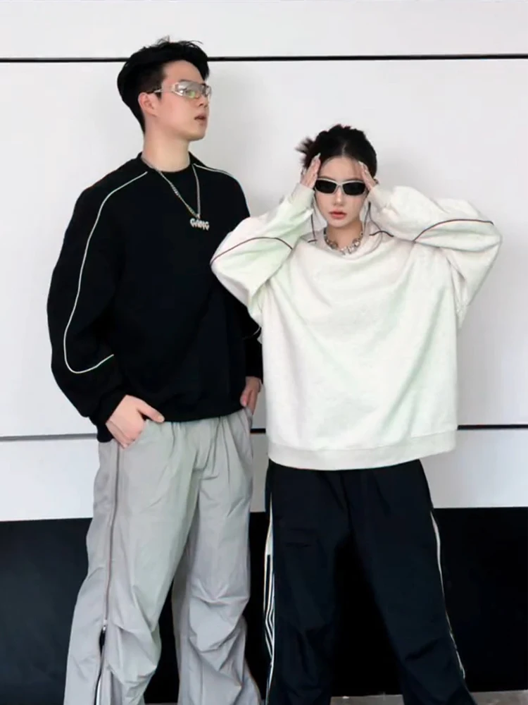 

Плотные парные худи для мужчин на осень-зиму, базовый слой, модный дизайн, бренд American Boting, спортивная куртка