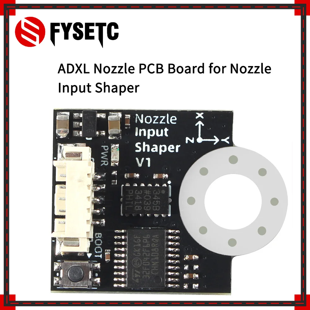 

FYSETC ADXL345 Nozzle PCB Board for Nozzle Input Shaper Stronger Installation STM32F042 MCU for Voron 3D Printer Accessories