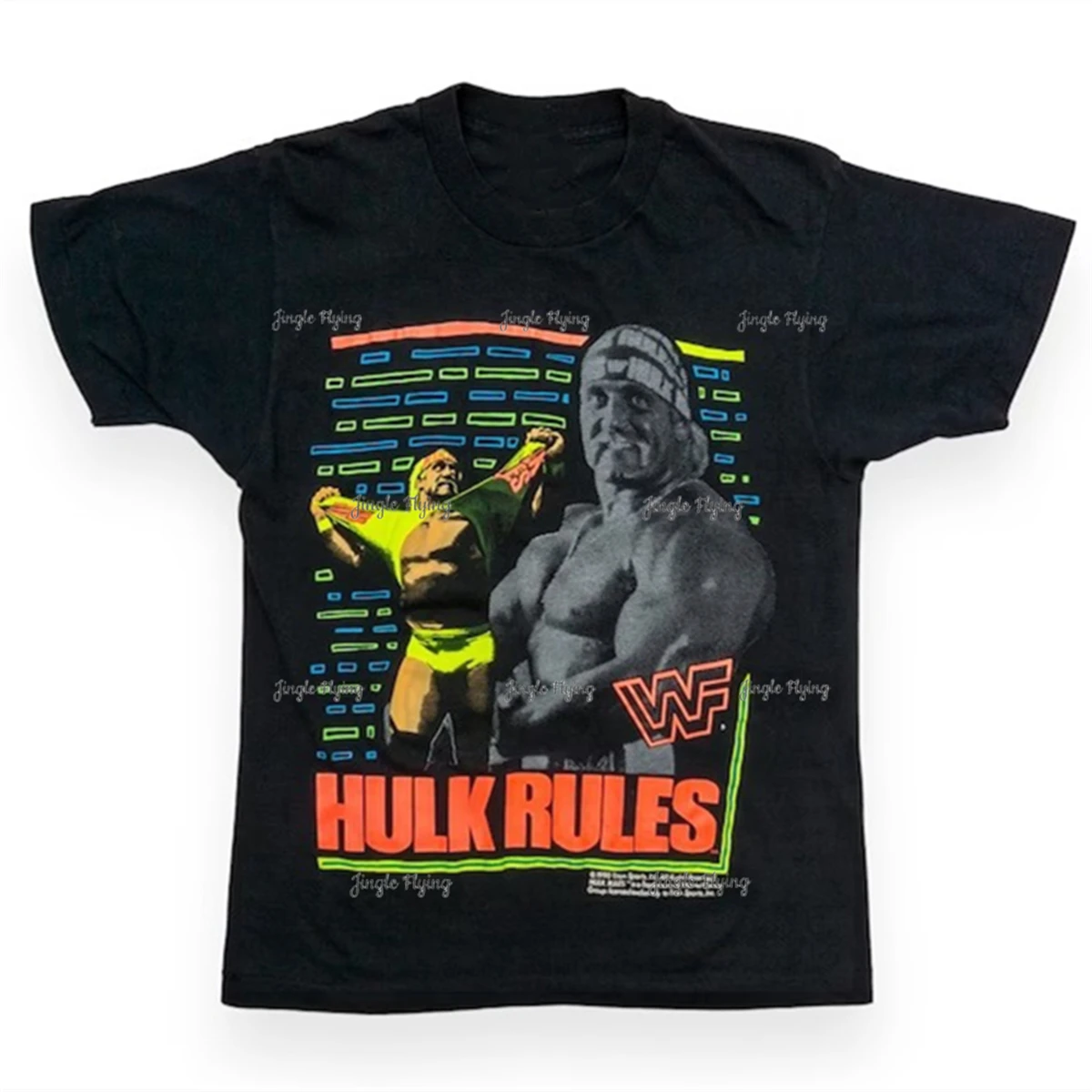 90s Vintage Hulk Rules Wwf Wrestling Women And Man Unisex T-Shirt