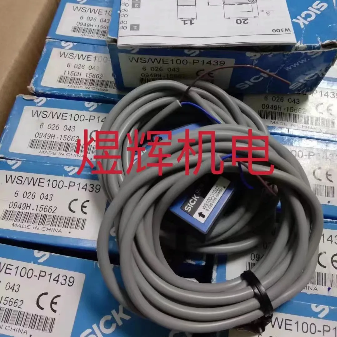 

SICK, Sensor WS/WE100-P1439 Original And Genuine.