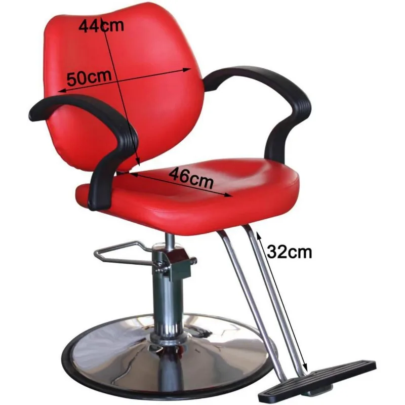 Tattoo Spa Beauty Equipment Barber Chair Styling Chair Hydraulic Heavy Duty Leather Swivel Classic Hair Salon